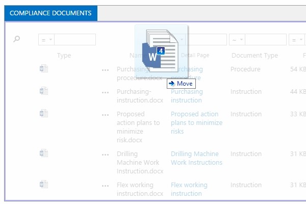 compliance documents