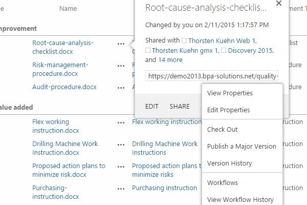 sharepoint - document management software