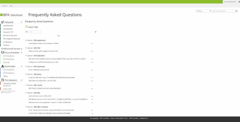 BPA Community Site Find Answers
