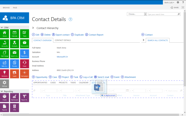 mass document import with drag and drop