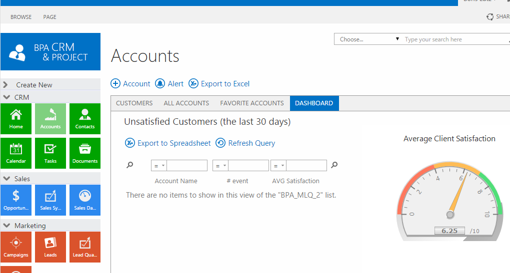 Accounts