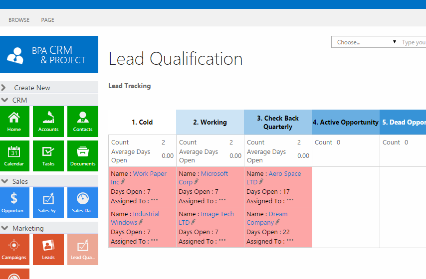 Lead Qualification