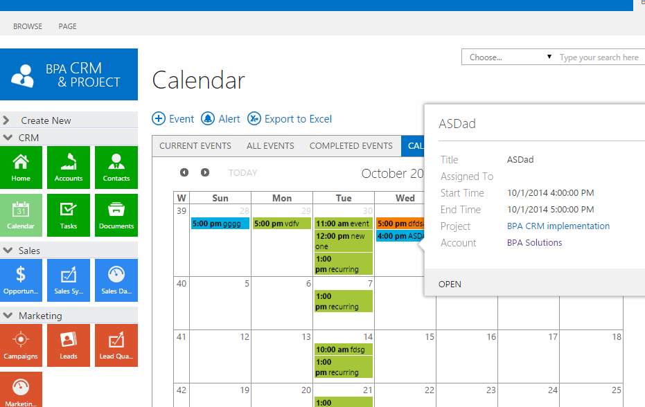 Calendar