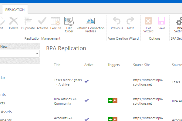Replicating or aggregating data