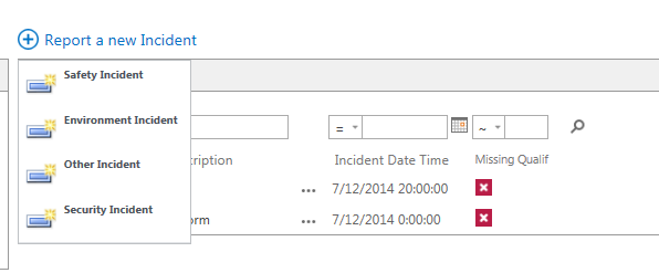 report incidents