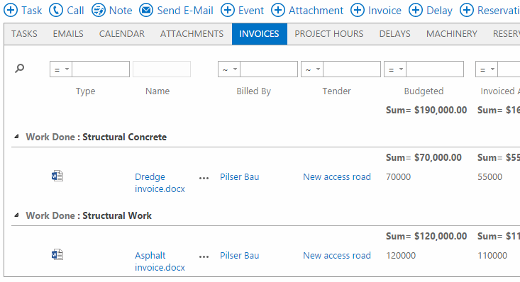 Invoices