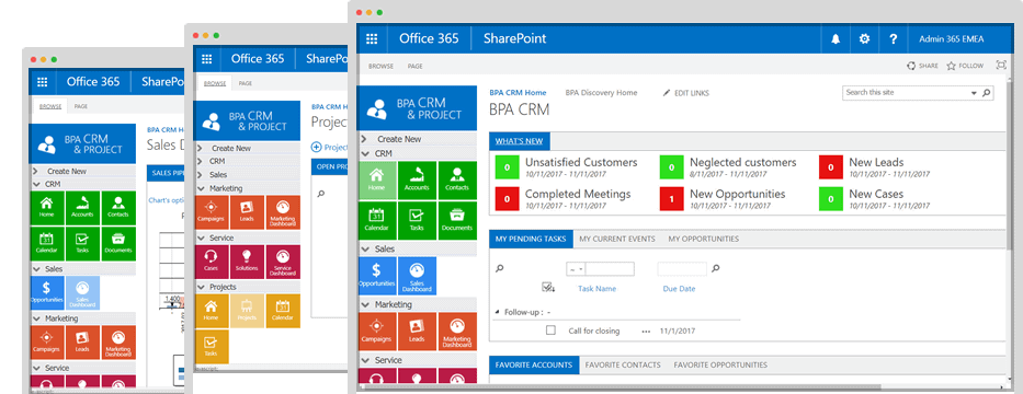 CRM & Project Management - Innovative Software Solutions on Microsoft  Office 365