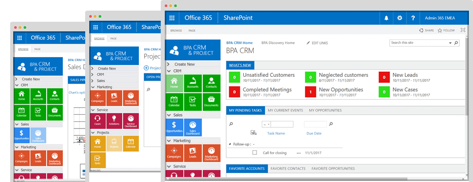 CRM & Project Management - Innovative Software Solutions on Microsoft  Office 365