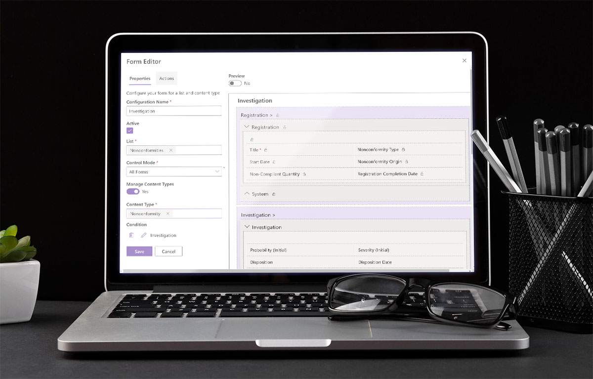 Intelligent Teams Forms