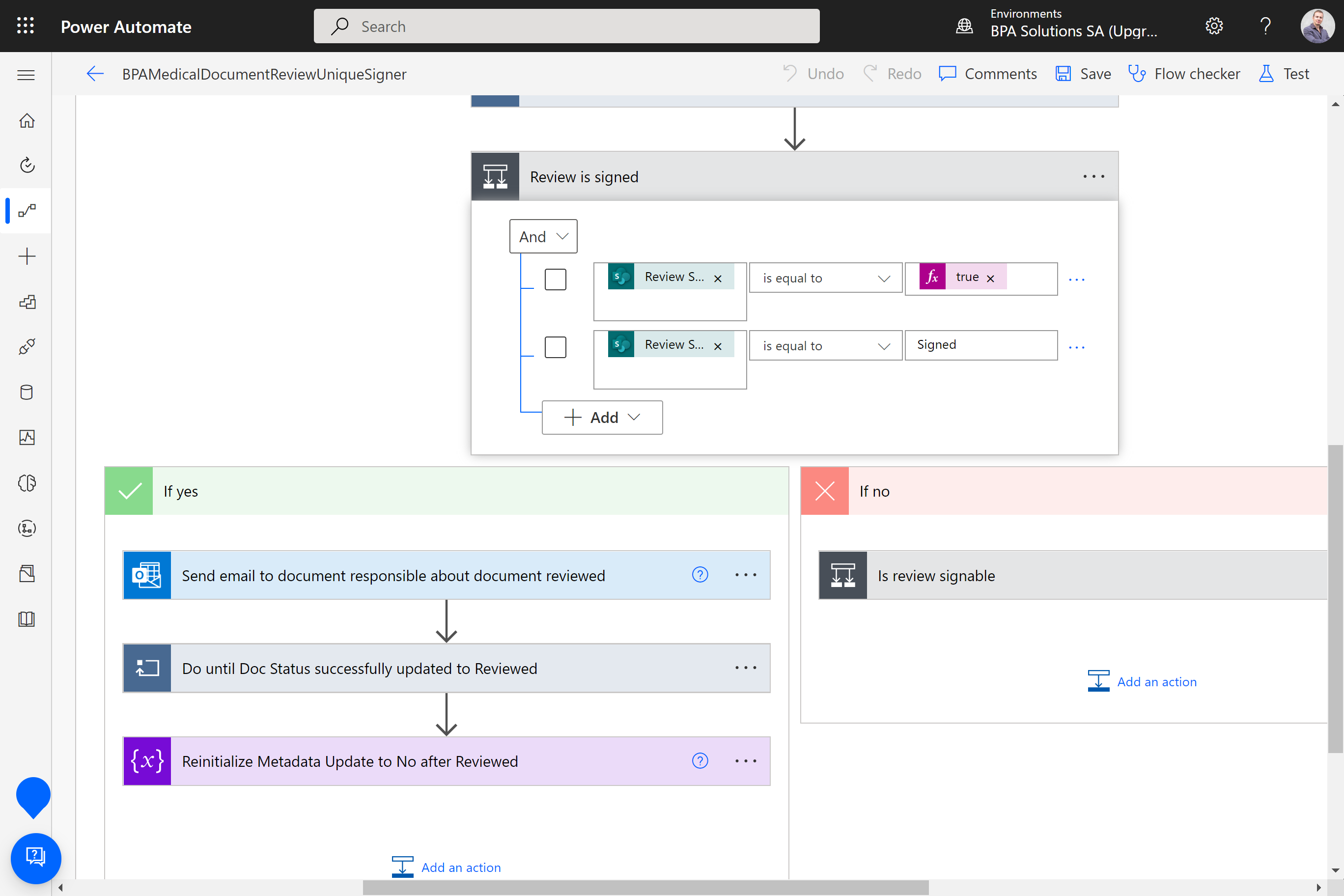 eSignature Workflow with Power Automate
