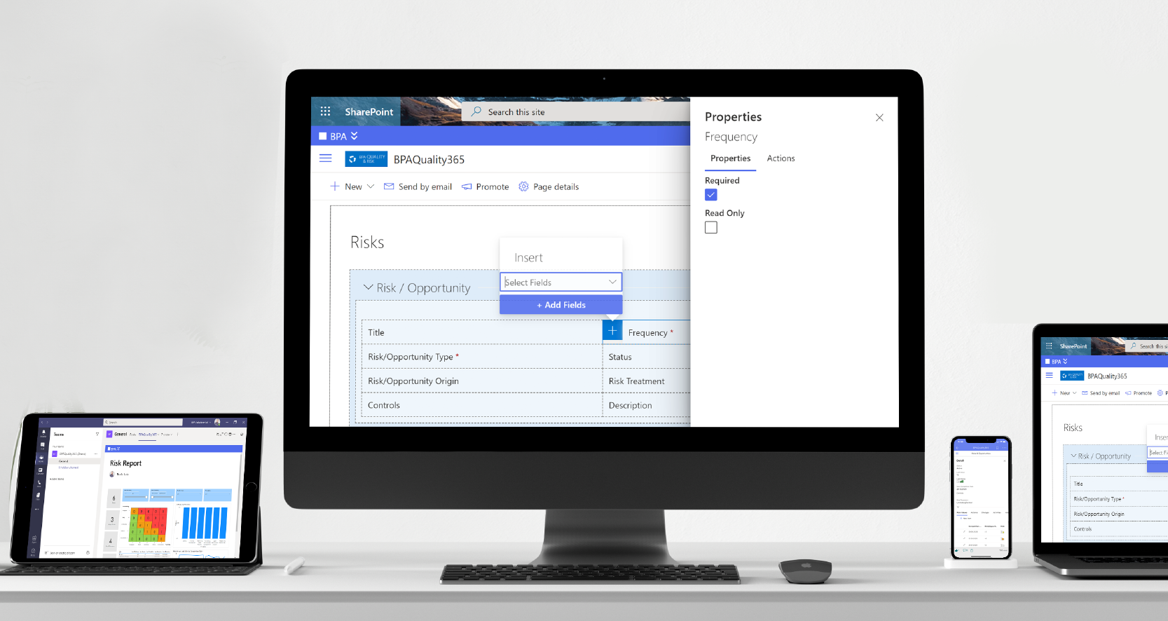 Générateur d'applications BPA sur Microsoft Office 365