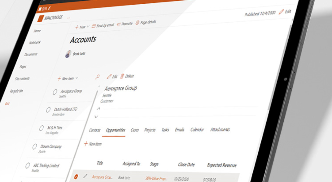 Logiciel GRC sur Microsoft SharePoint