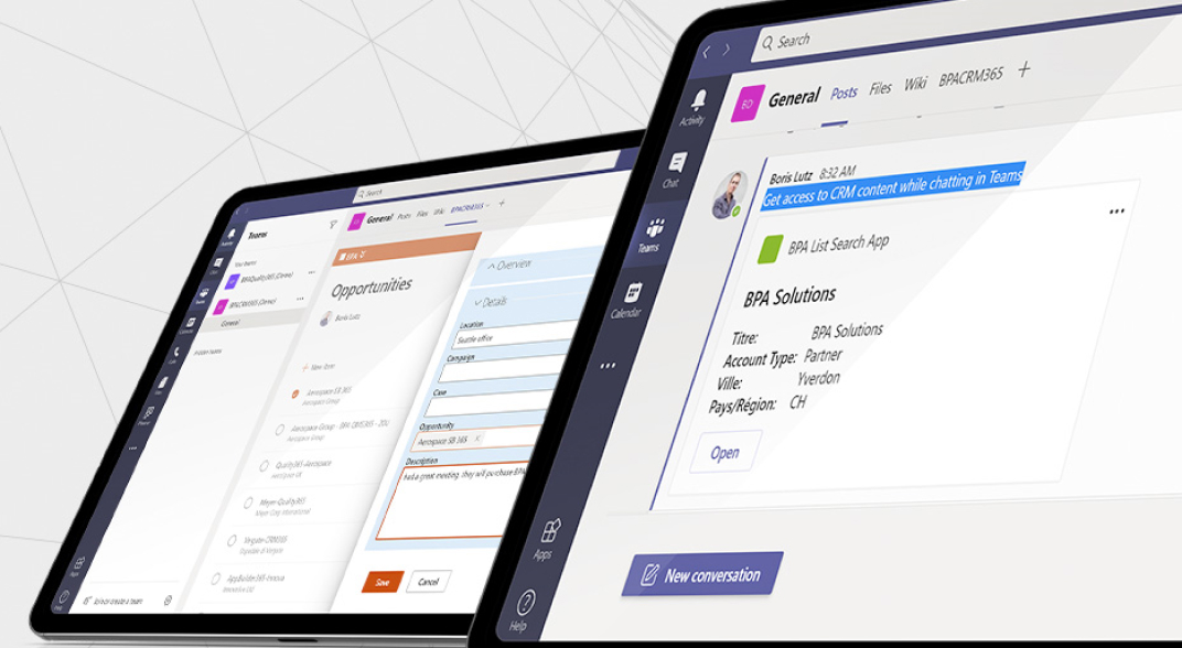 CRM-Software für Microsoft Teams CRM-Software für Microsoft Teams