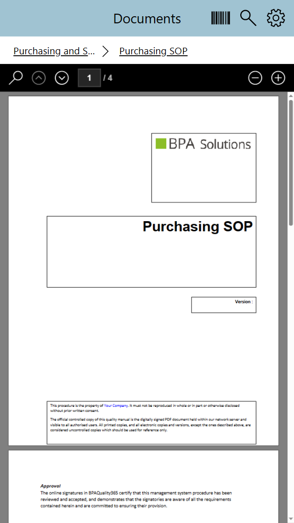 Document Power Apps