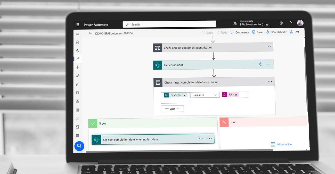 Automatisez le processus de vérification des équipements Automatisez le processus de vérification des équipements